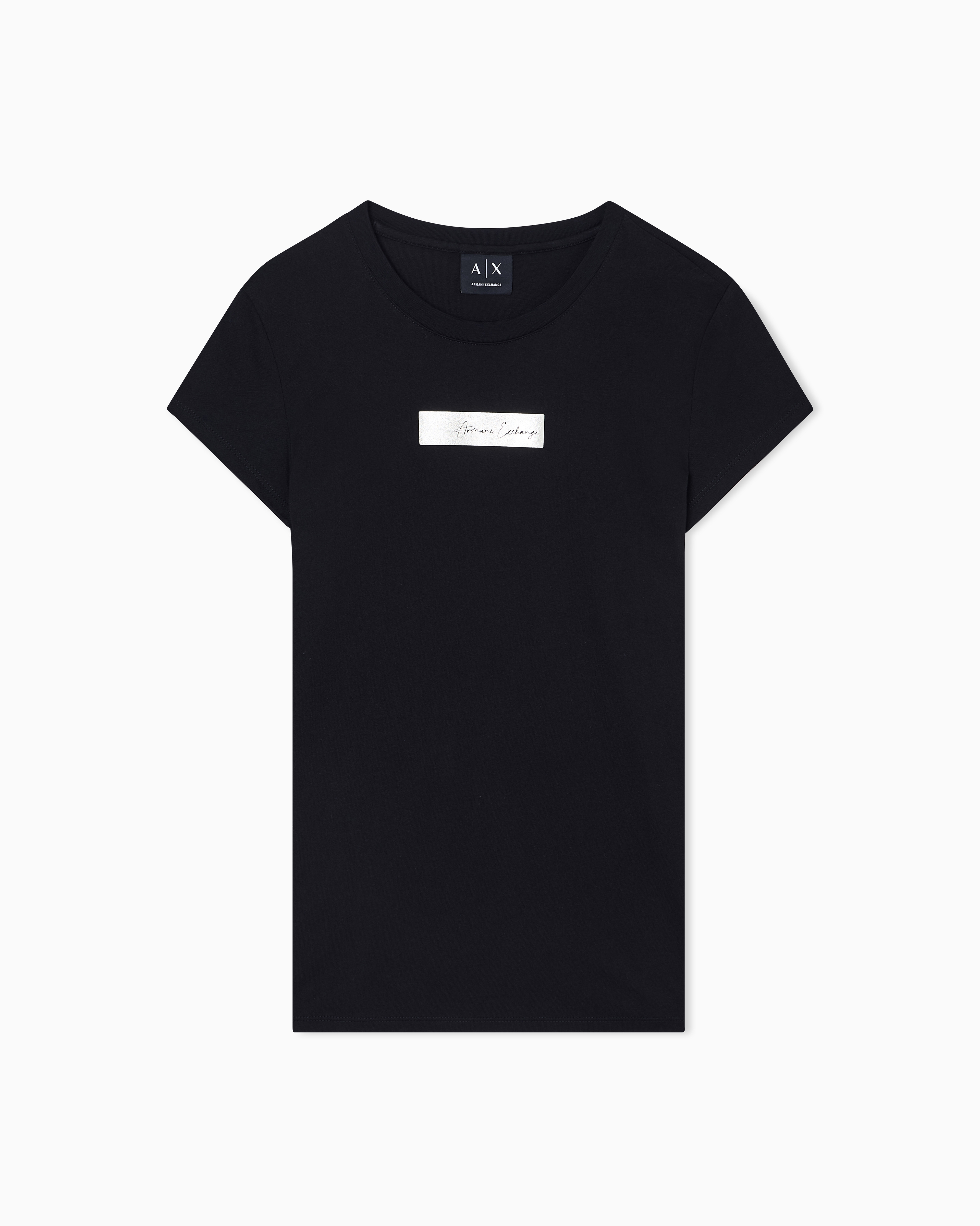 Slim fit T-shirt in cotton jersey