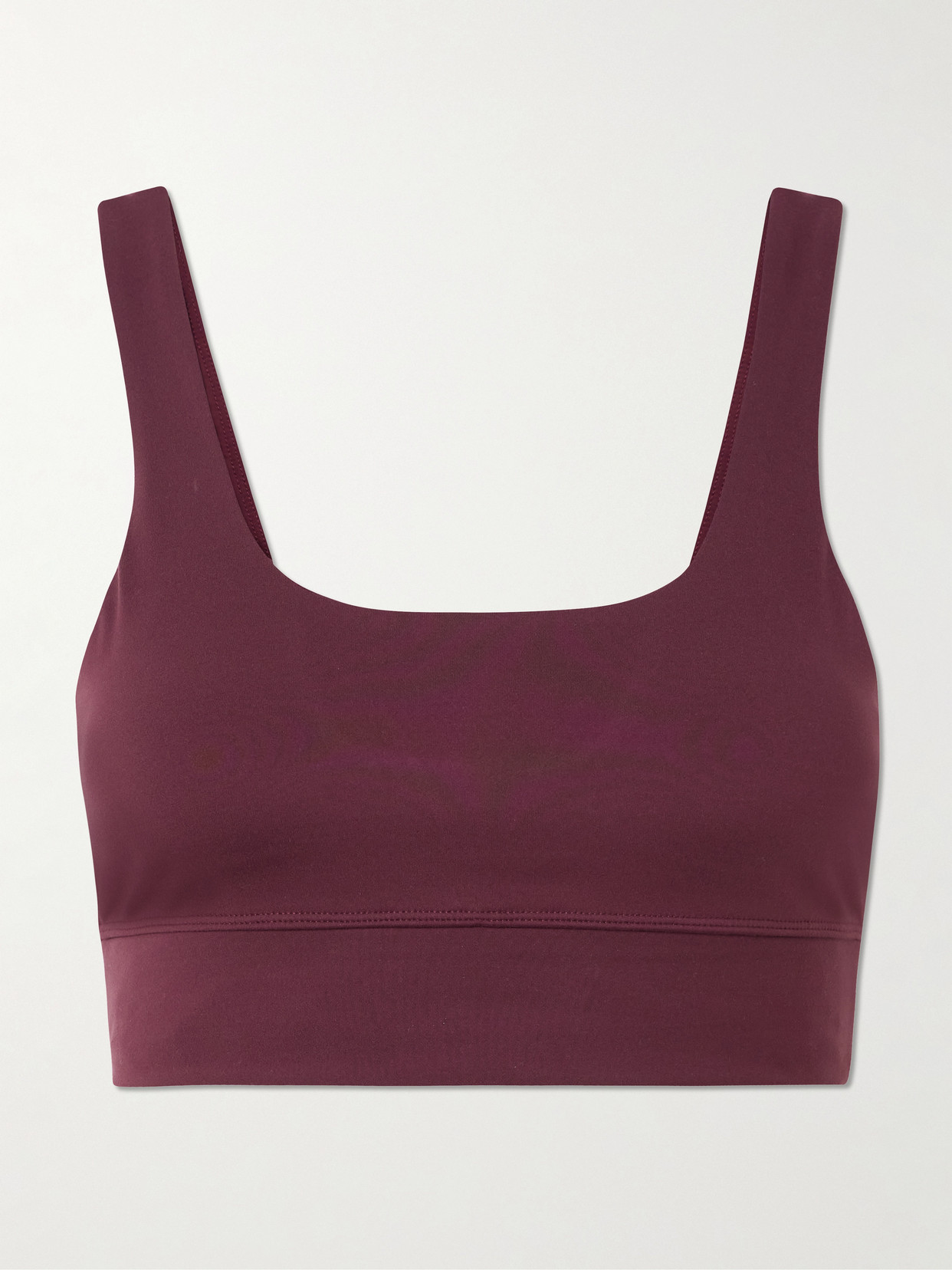 Cori Freesoft Jersey Sports Bra - Burgundy
