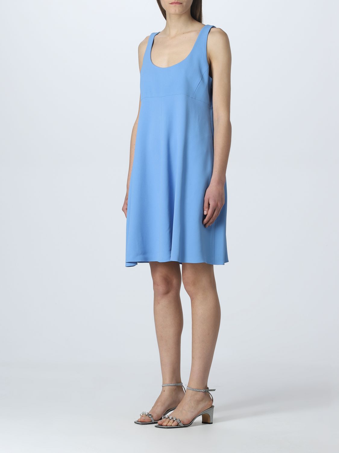 Dress Woman color Sky Blue