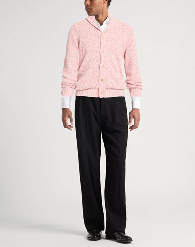 Platinum Man Cardigan Red Size M Cotton, Polyester