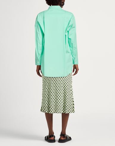 Woman Shirt Light green Size S Cotton