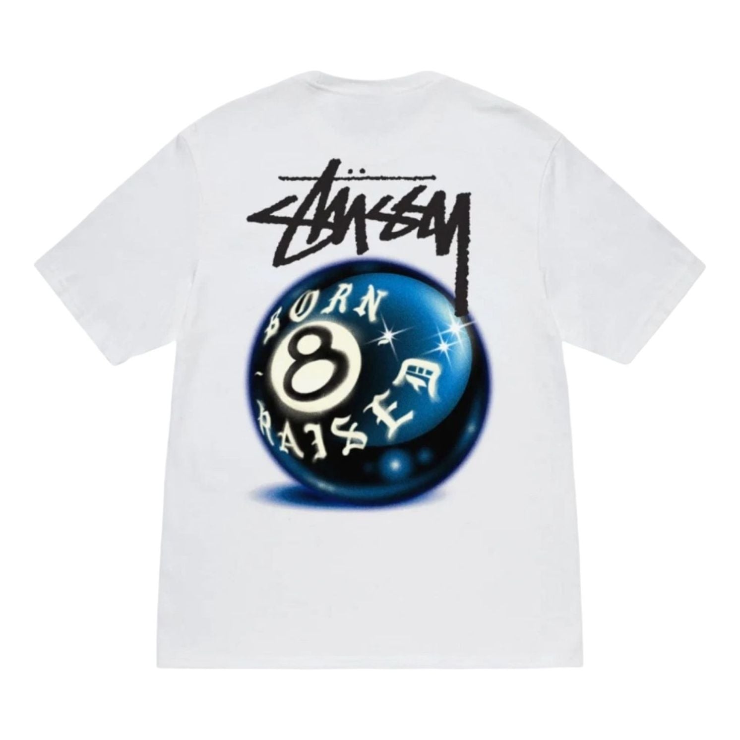 Born x Raised 8 Ball T-Shirt 'White'