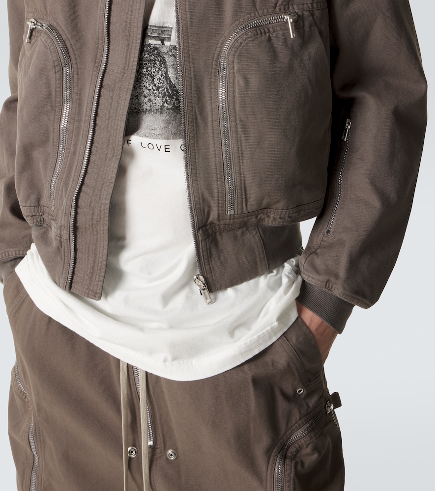 Cotton bomber jacket