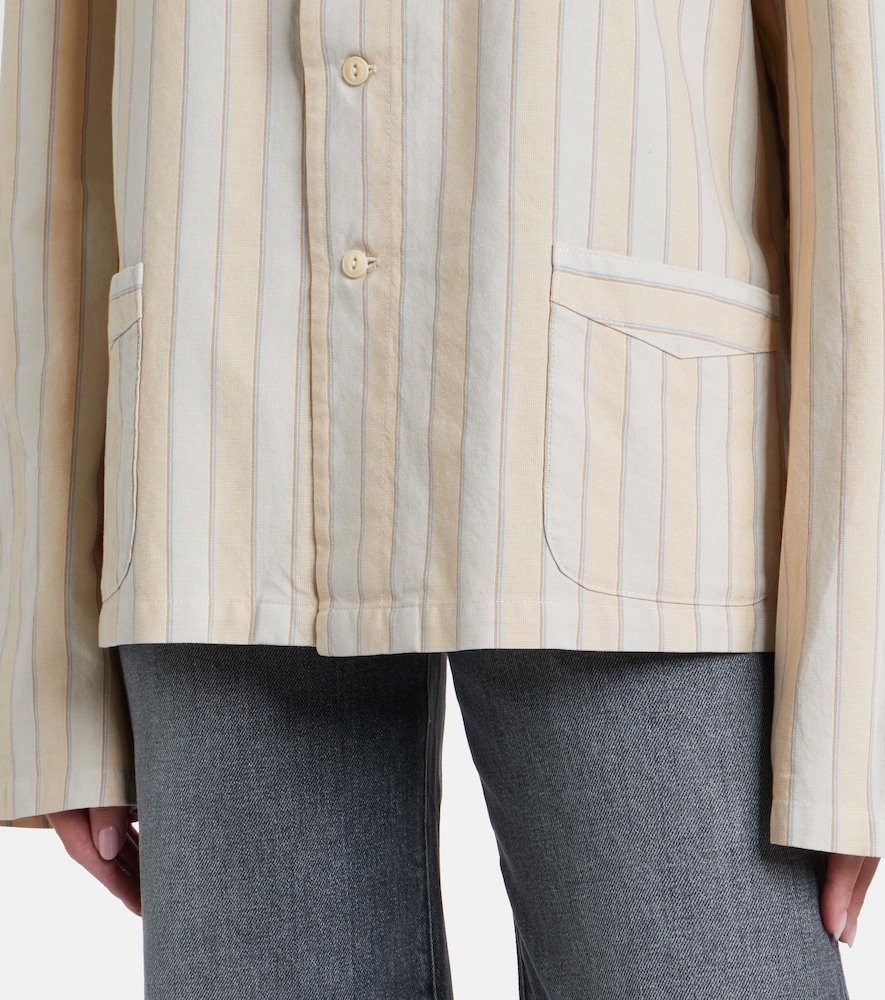 Striped cotton shirt