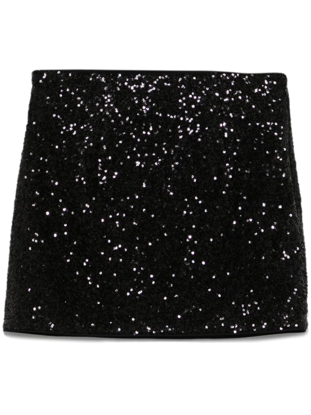 Sequin mini skirt - Black
