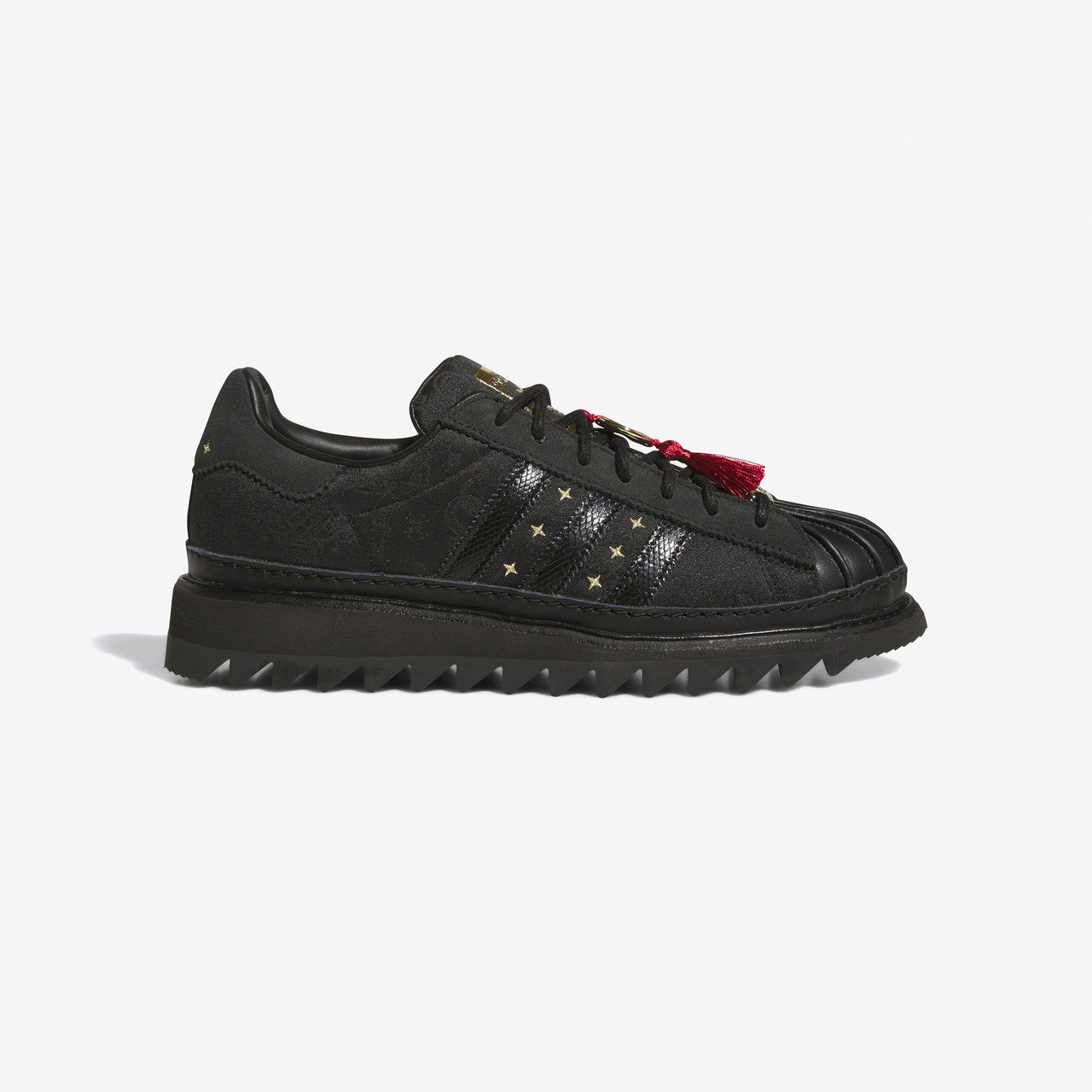 Adidas Superstar Lunar New Year x CLOT - core black/carbon/gold met. - unisex