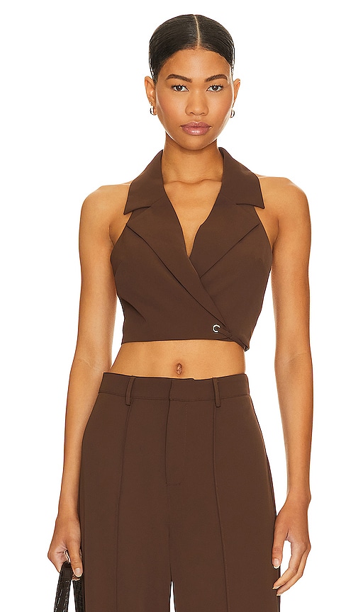 Lovers and Friends OBERTEIL TORY in Brown. Größe XL. Also in