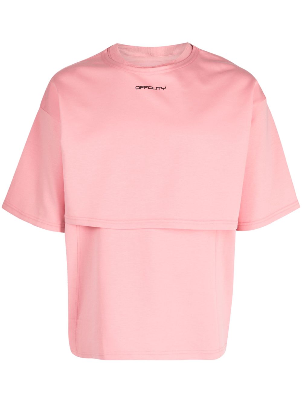 Seconds double-layer T-shirt - Black