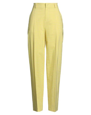 Woman Pants Yellow Size 6 Cotton