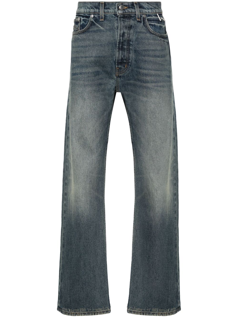 90's straight-leg jeans - Blue