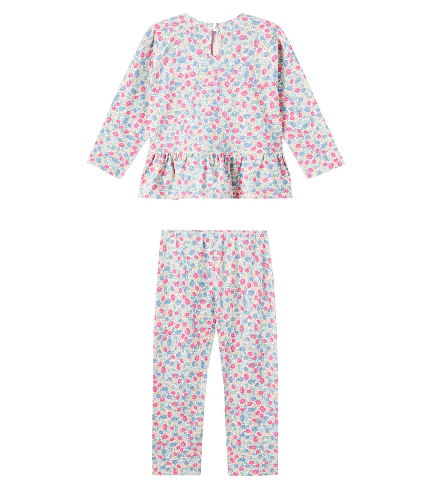 Konges Sløjd Floral cotton top and pants set