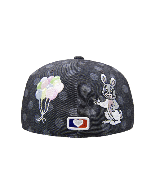 RABBIT EMBROIDERY CAP
