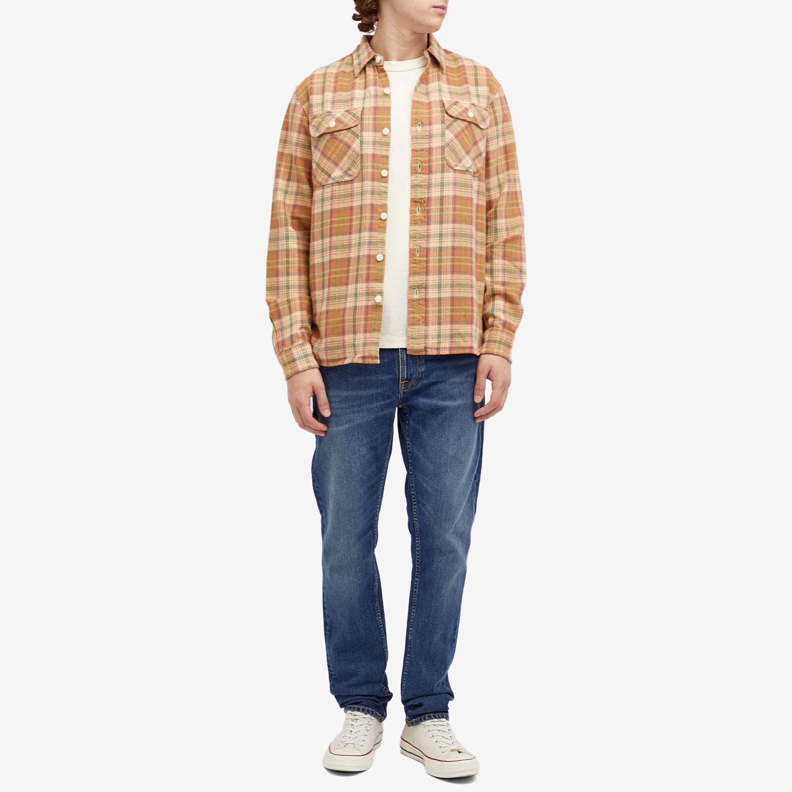 Nudie Jeans Co Men's Nudie Lean Dean Jeans in Troubled Sea