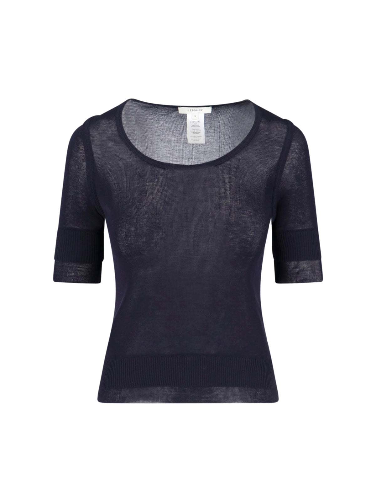 Viscose-Silk Jersey T-Shirt