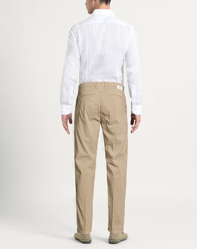 Man Pants Taupe Size 32 Cotton, Linen, PES