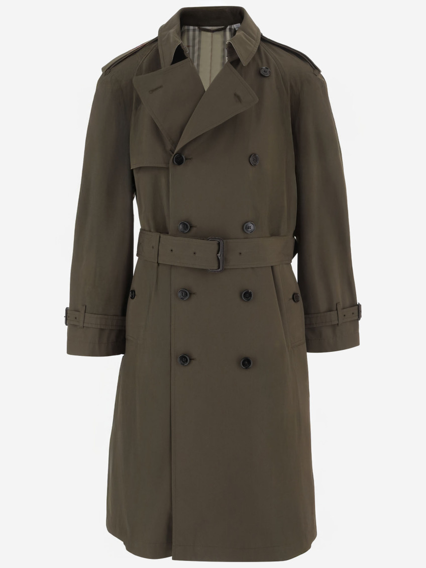 Marsh Green Double Breasted Coat