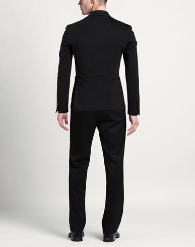 Man Blazer Black Size 38 Cotton, Polyamide, Elastane