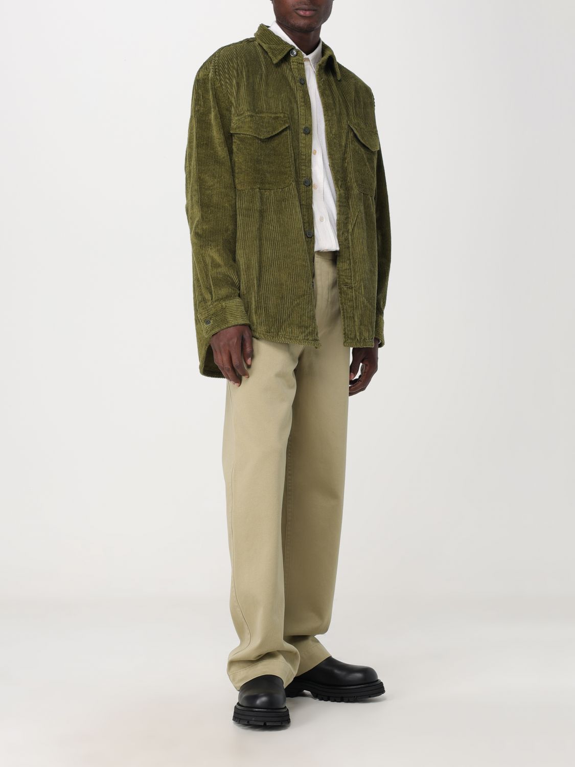 Pants Men color Beige