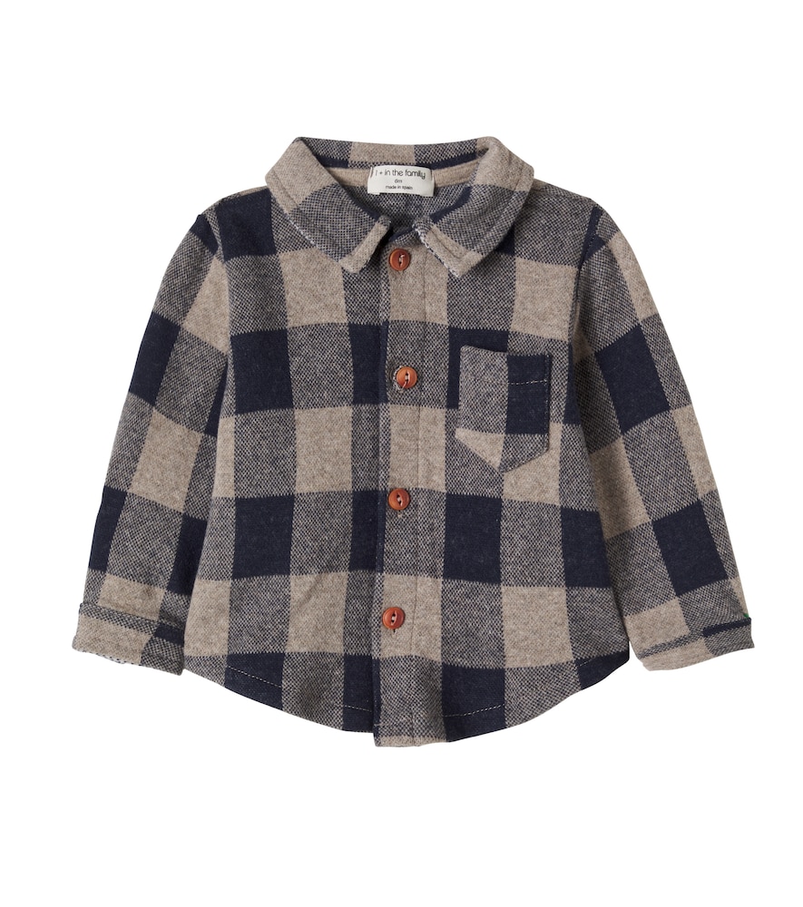 Baby Modena checked flannel shirt
