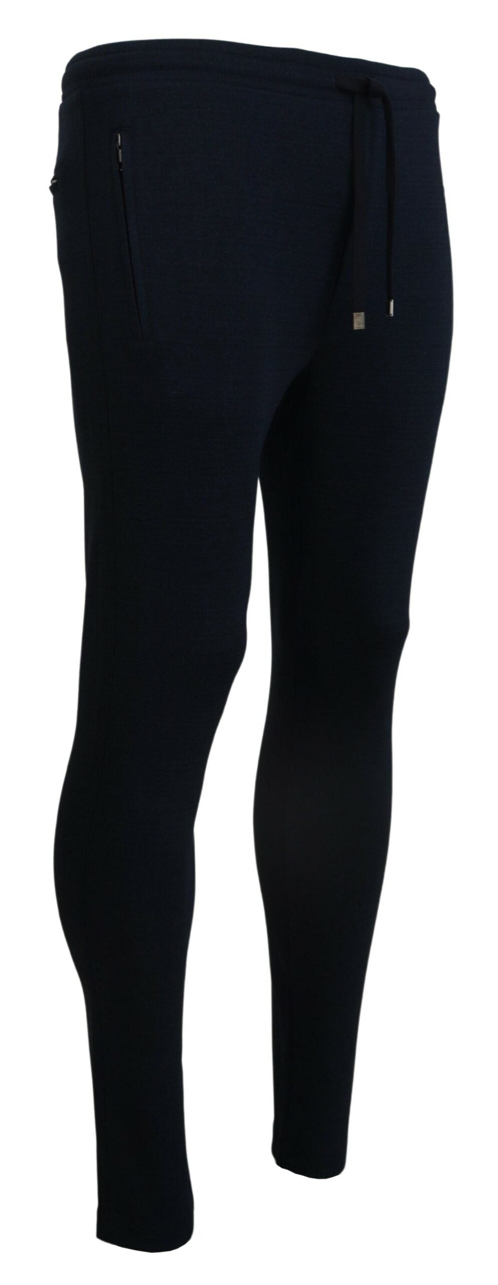 Cotton-Blend Sport Joggers — Navy