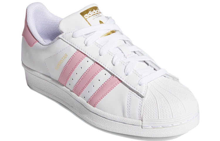 (GS) Superstar Shoes 'Light Pink Gold Metallic'