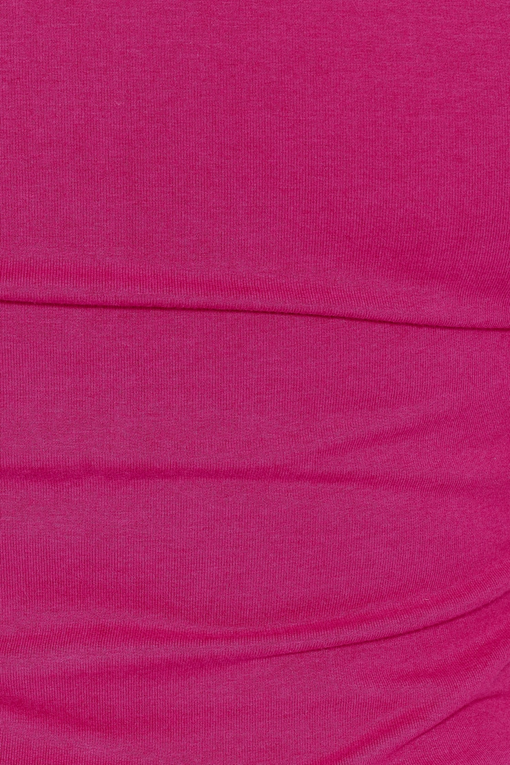 StretchTerry™ Mock Neck Zippy - Pink - Women Clothing