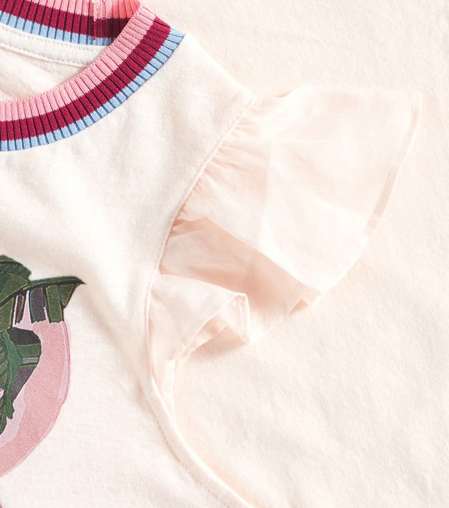Everley linen and cotton T-shirt
