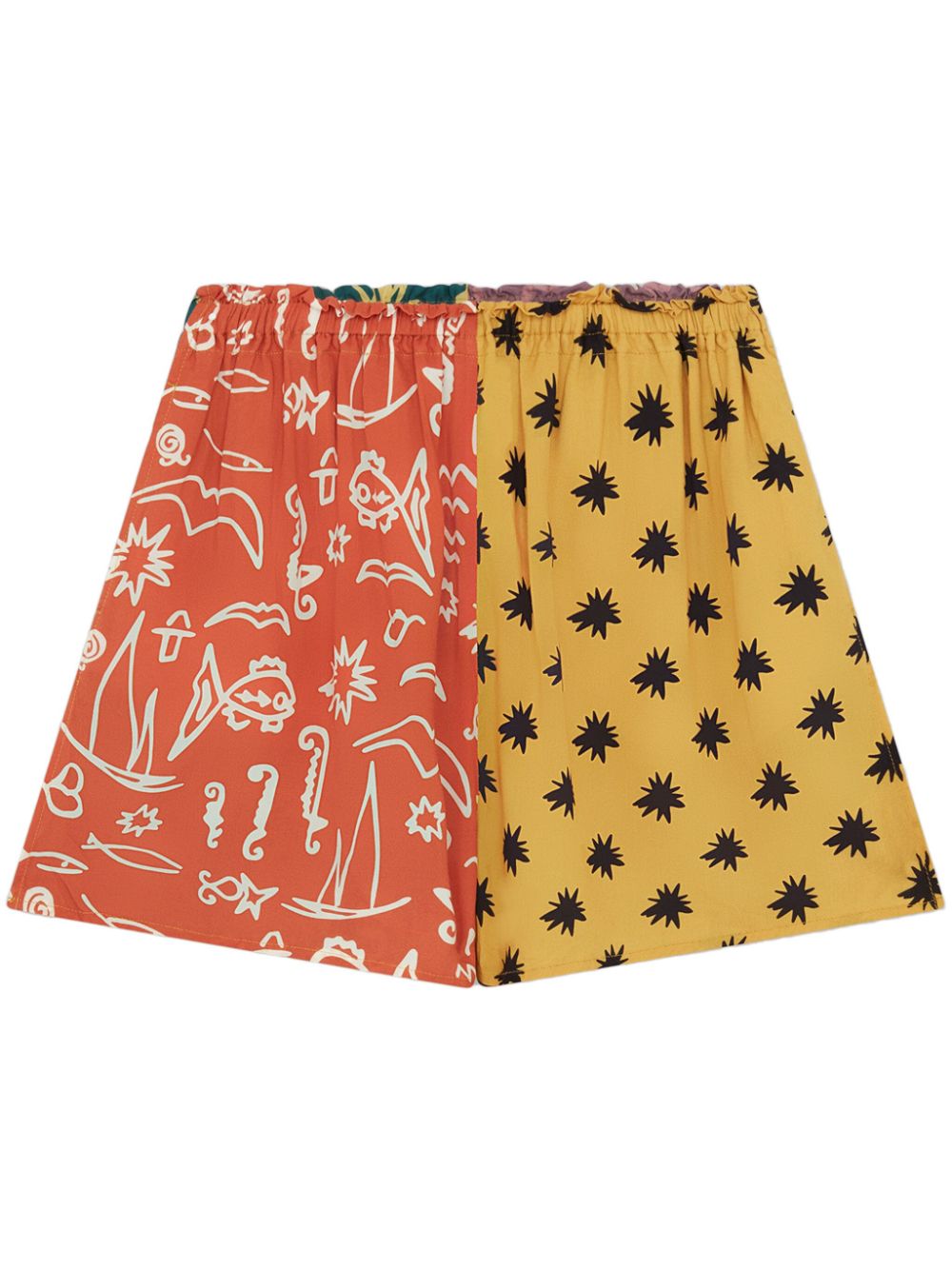 Estrellitas shorts - Yellow