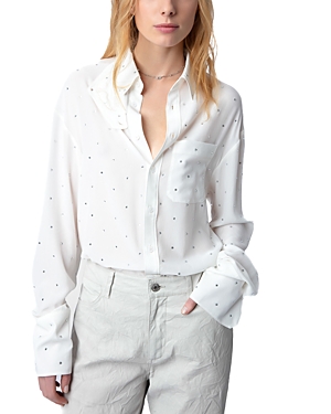 Tyrone silk shirt - White