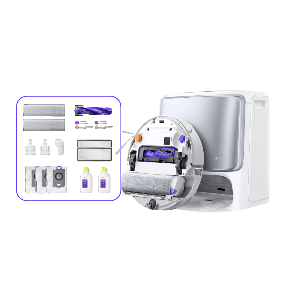 Narwal Flow Robot Vacuum & Mop - Flow (Basic Dock) & Advanced Kit