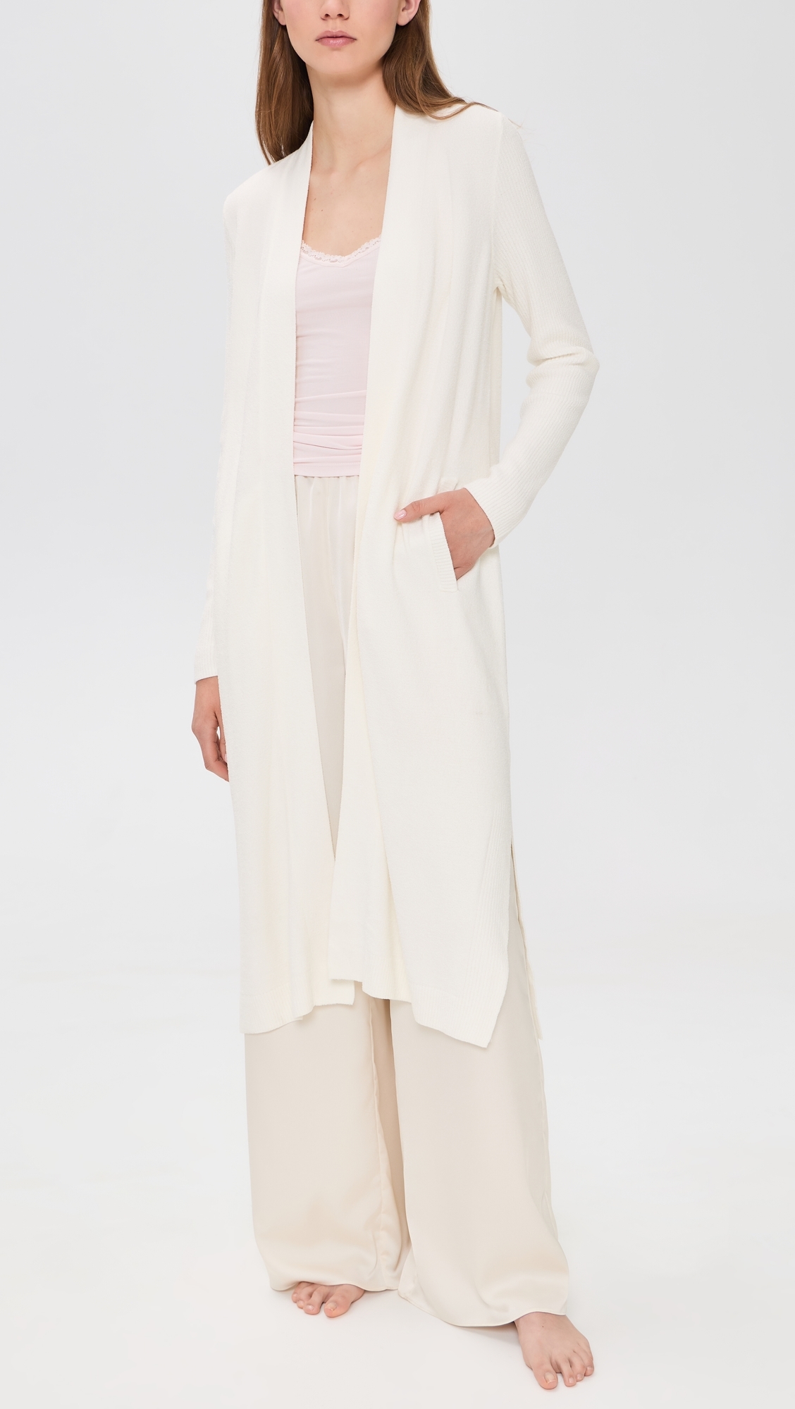 CozyChic Ultra Lite Everything Cardigan Pearl