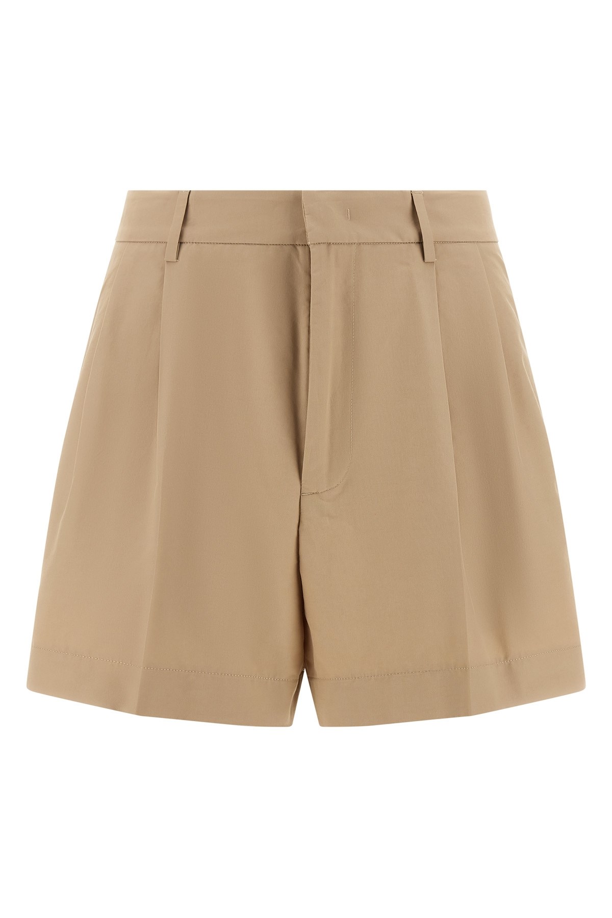 Bermuda Shorts With Pleats