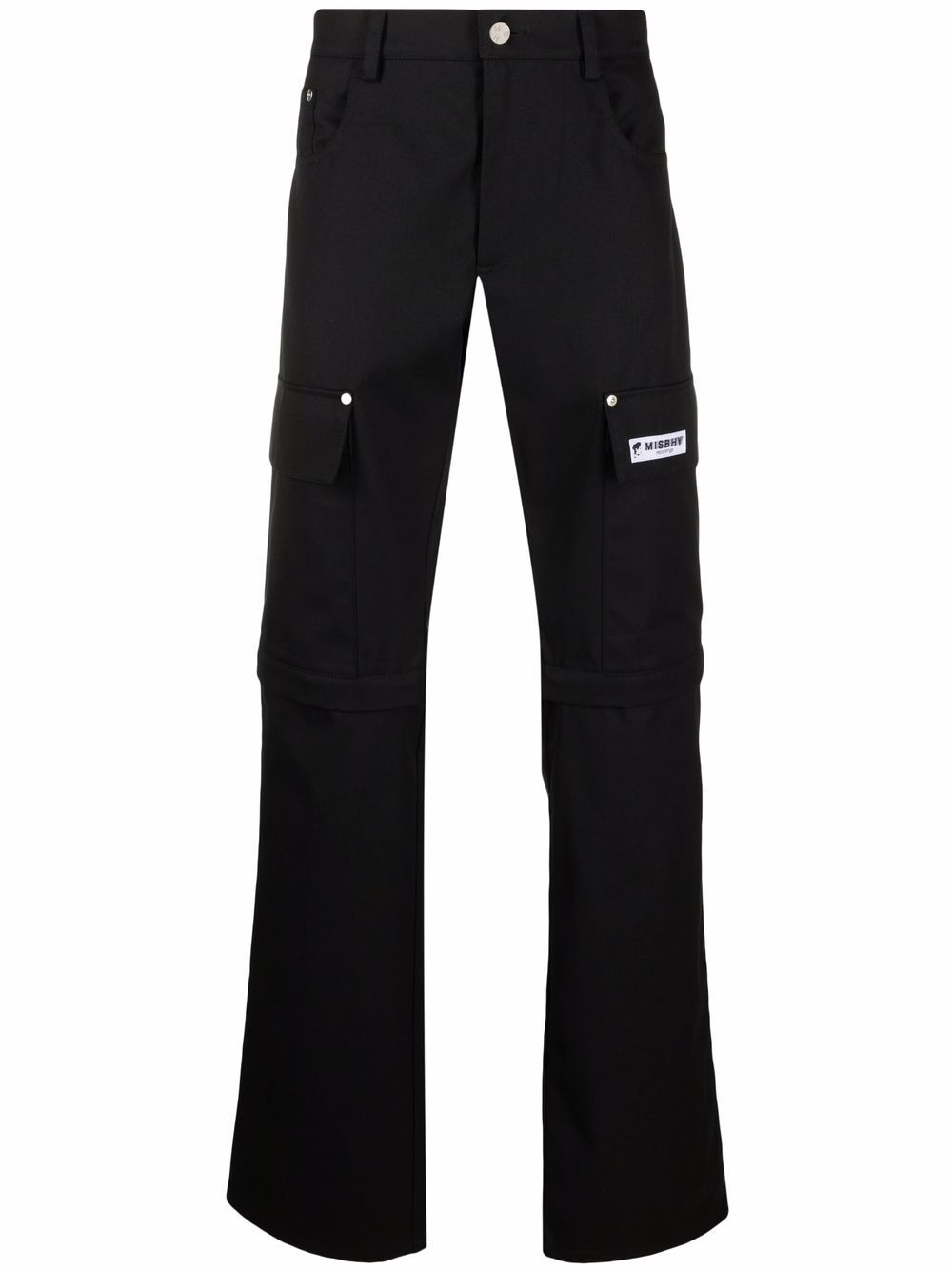 2-in-1 cargo trousers - Black