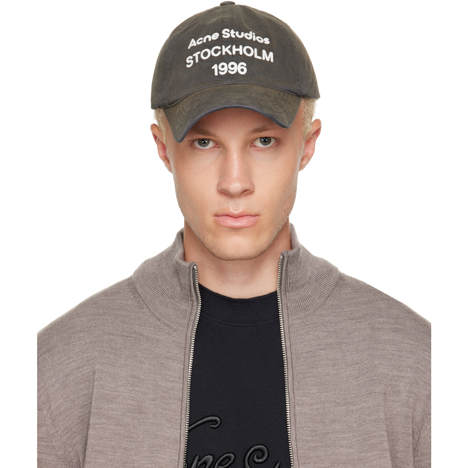 Black '1996' Logo Baseball Cap