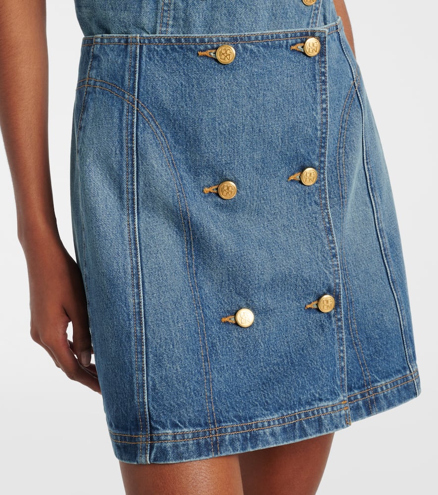 Clara denim miniskirt