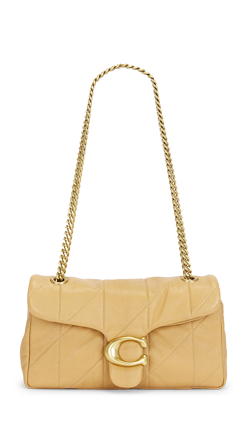 Coach Soft Quilted Tabby 26 Shoulder Bag in Beige