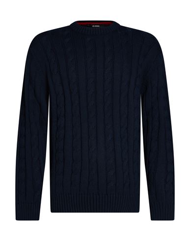 Man Sweater Navy Size XL Wool, Acrylic