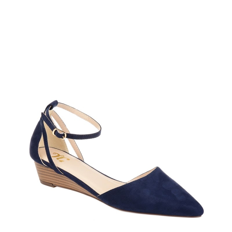 Women's Arkie Wedge Shoes (Blue)