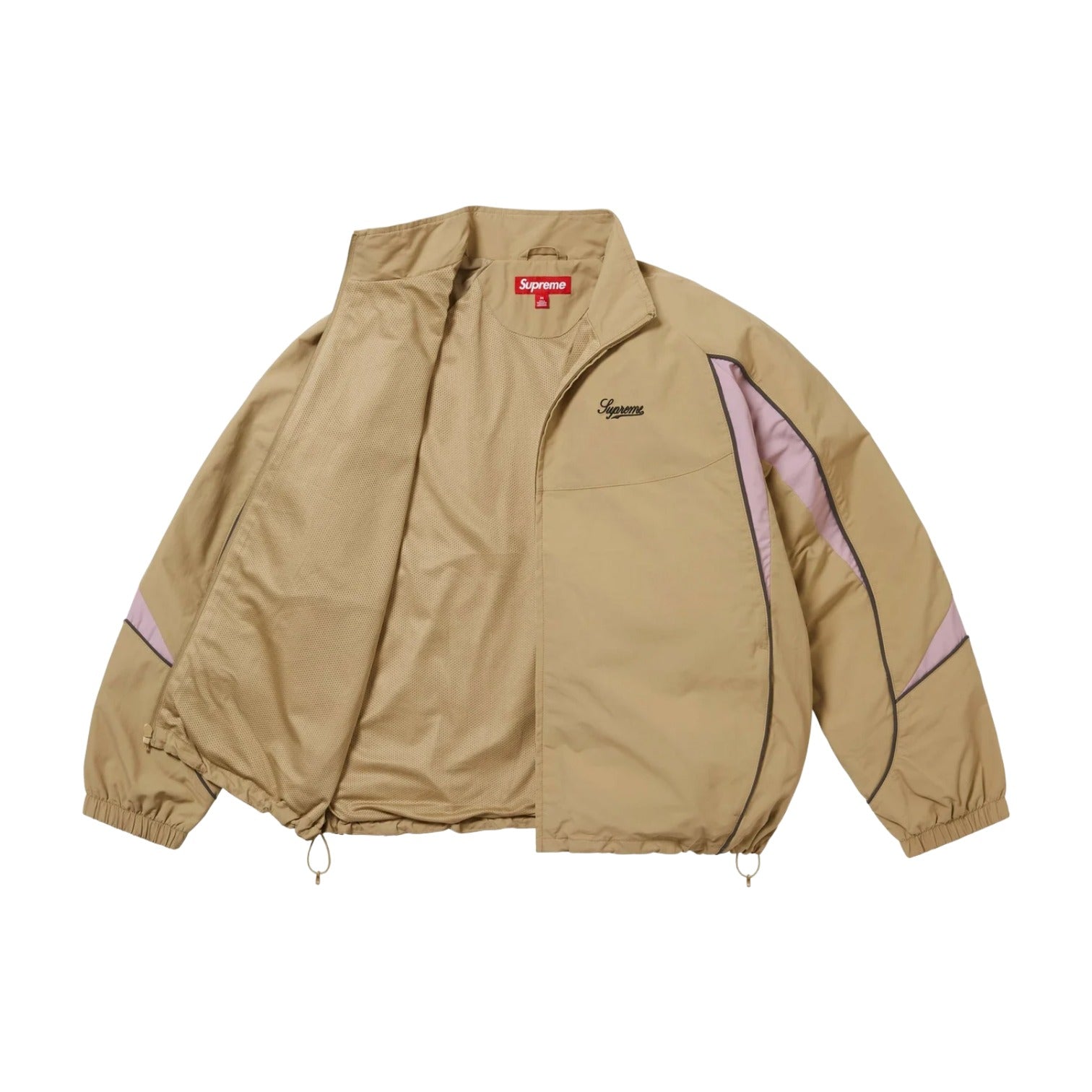 FW25 Contrast Piping Track Jacket 'Tan'