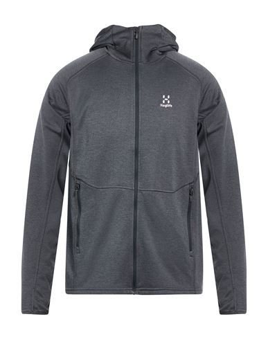 Haglöfs Man Sweatshirt Charcoal Size S Polyester, Recycled polyester