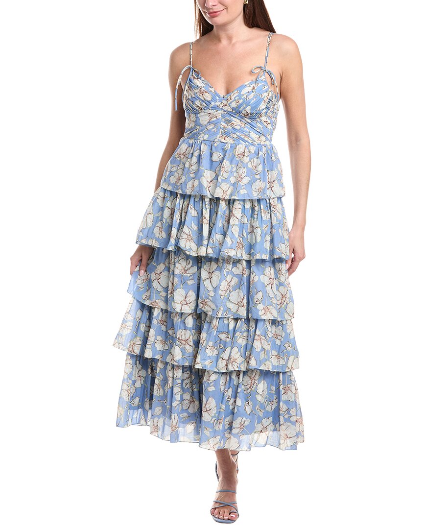 Maryam Pleated Maxi Dress