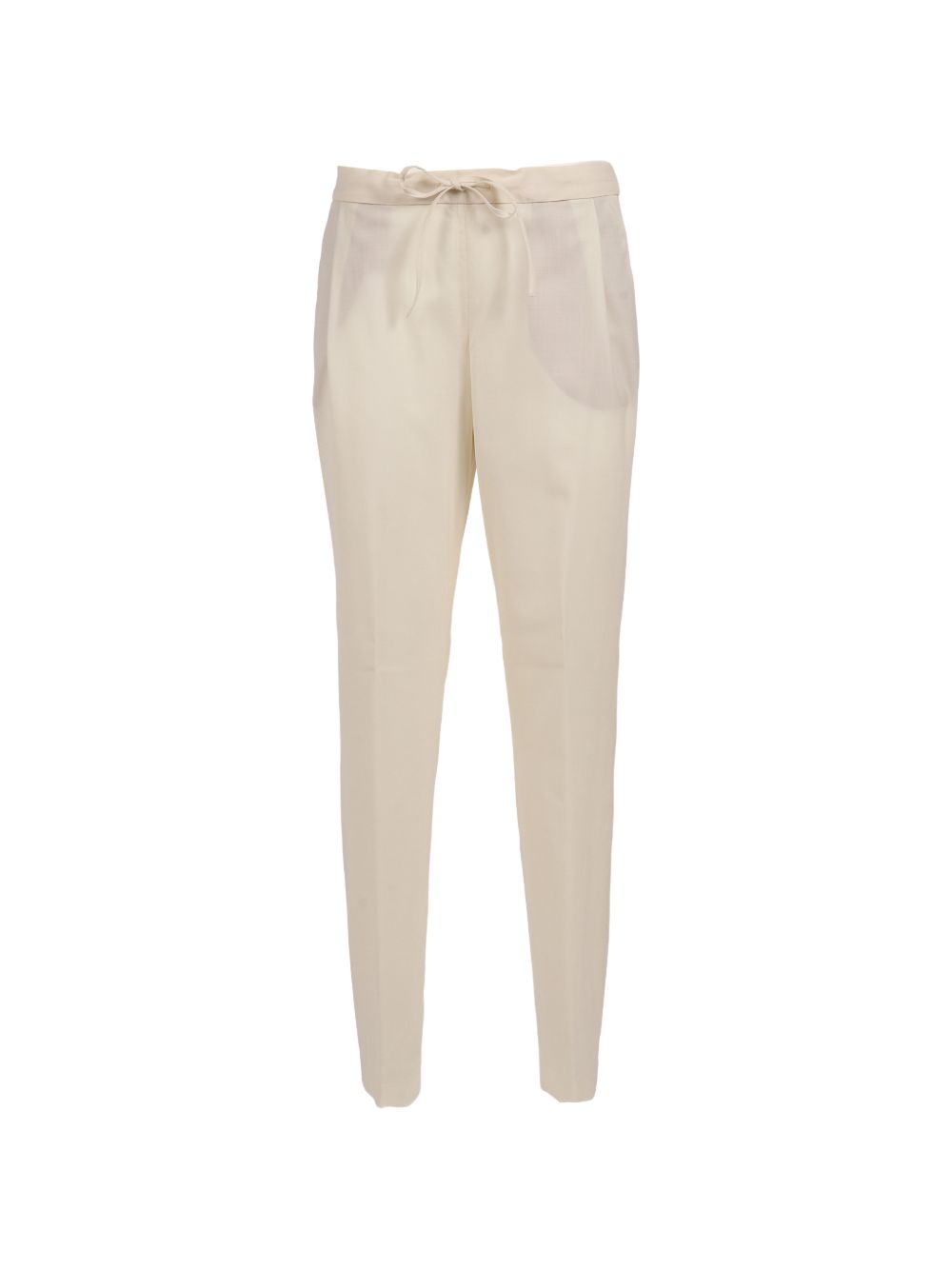 Wool blend trousers