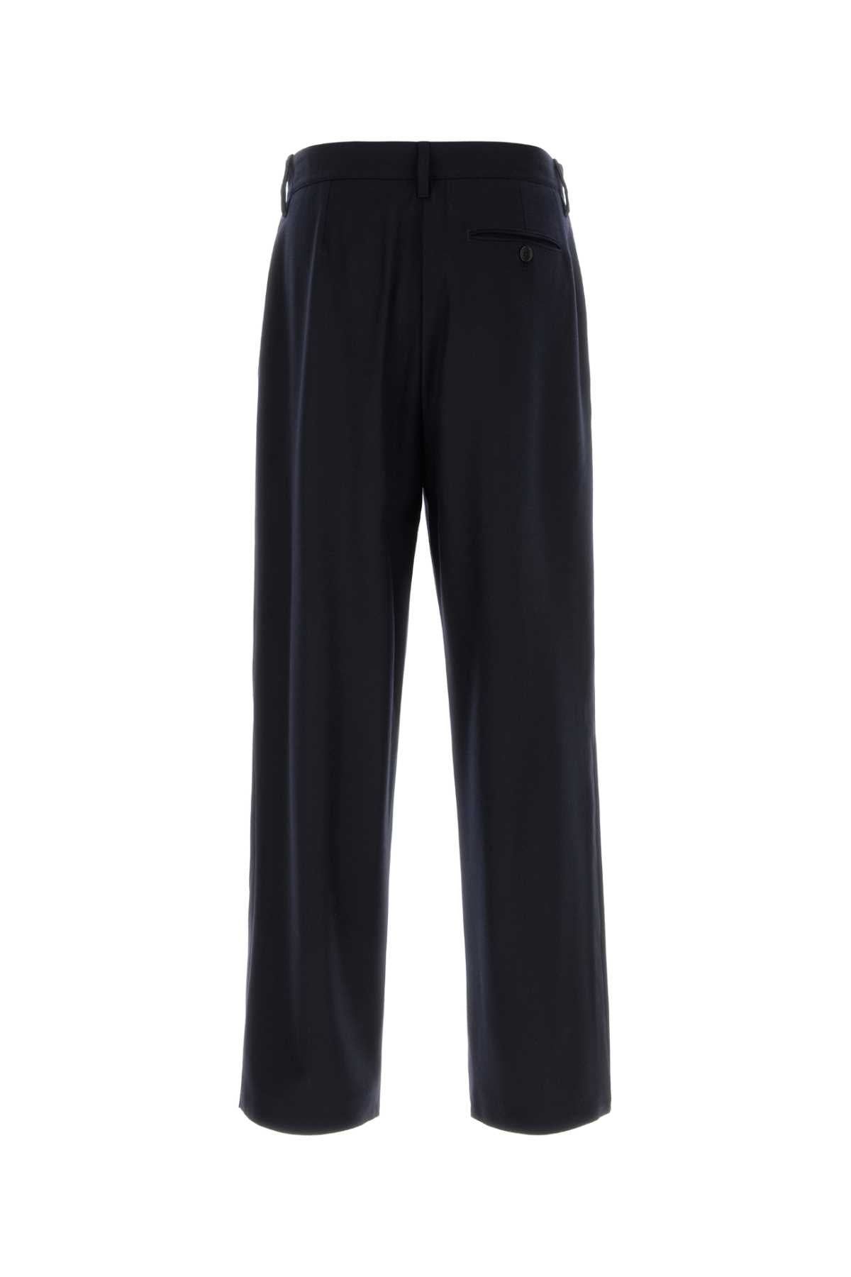Nightsky Exterior: Virgin Wool Pantaloni