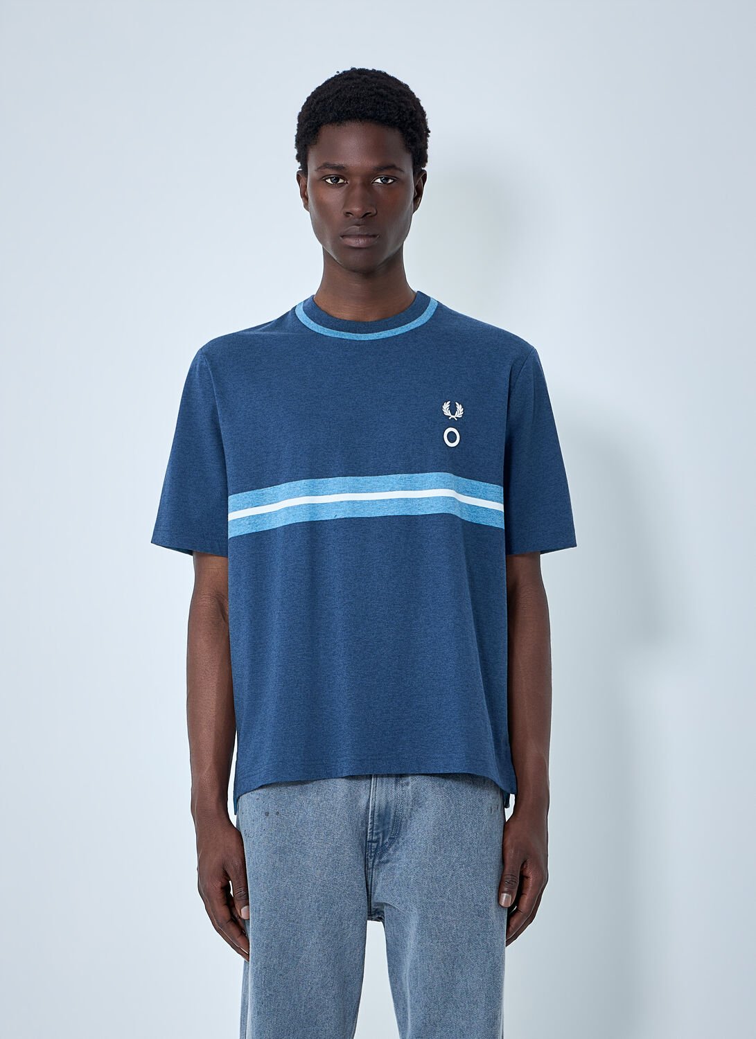 Striped Crewneck T-shirt - Man T