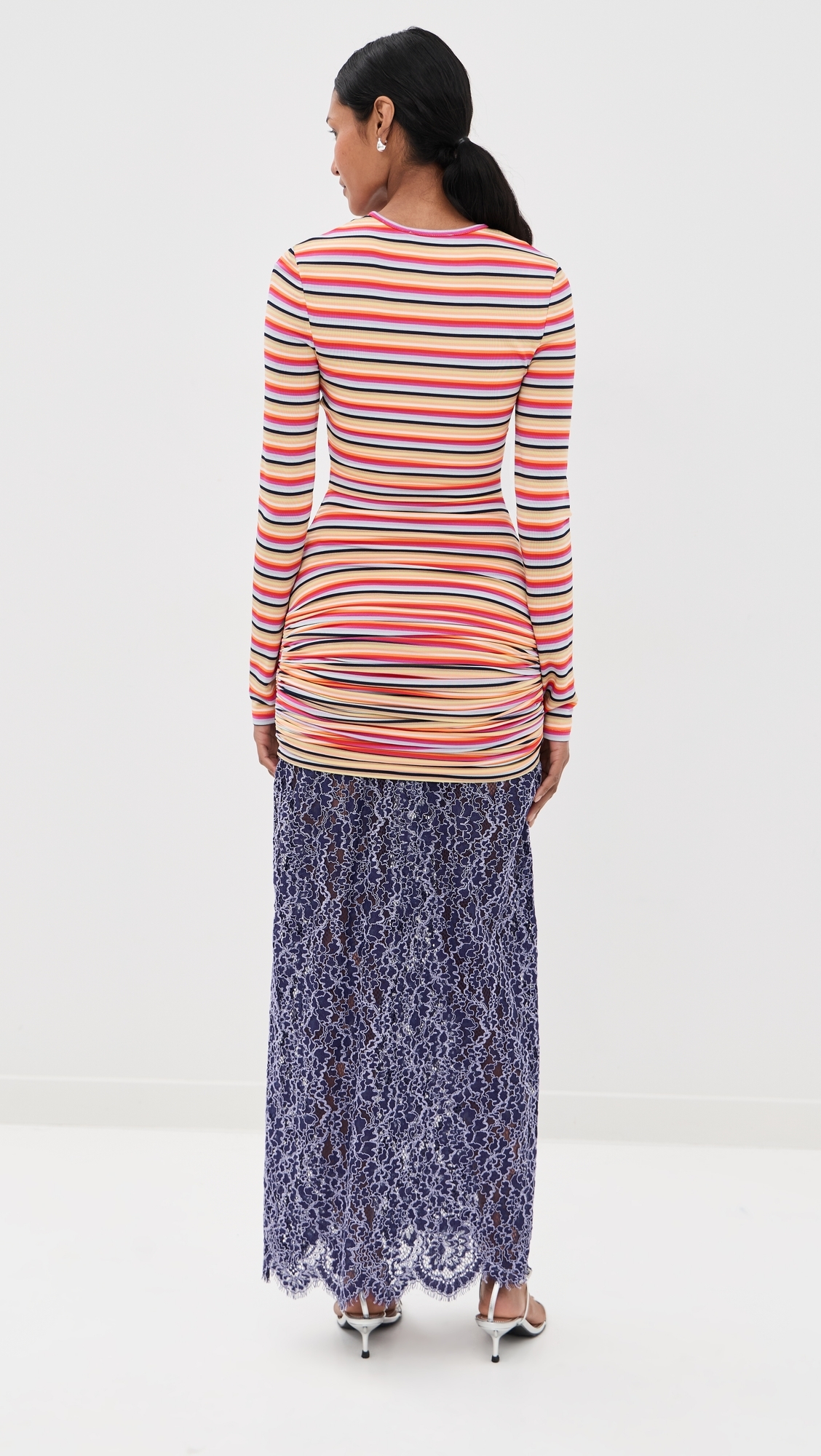 Calypso Iris Lace Dress Calypso Stripe