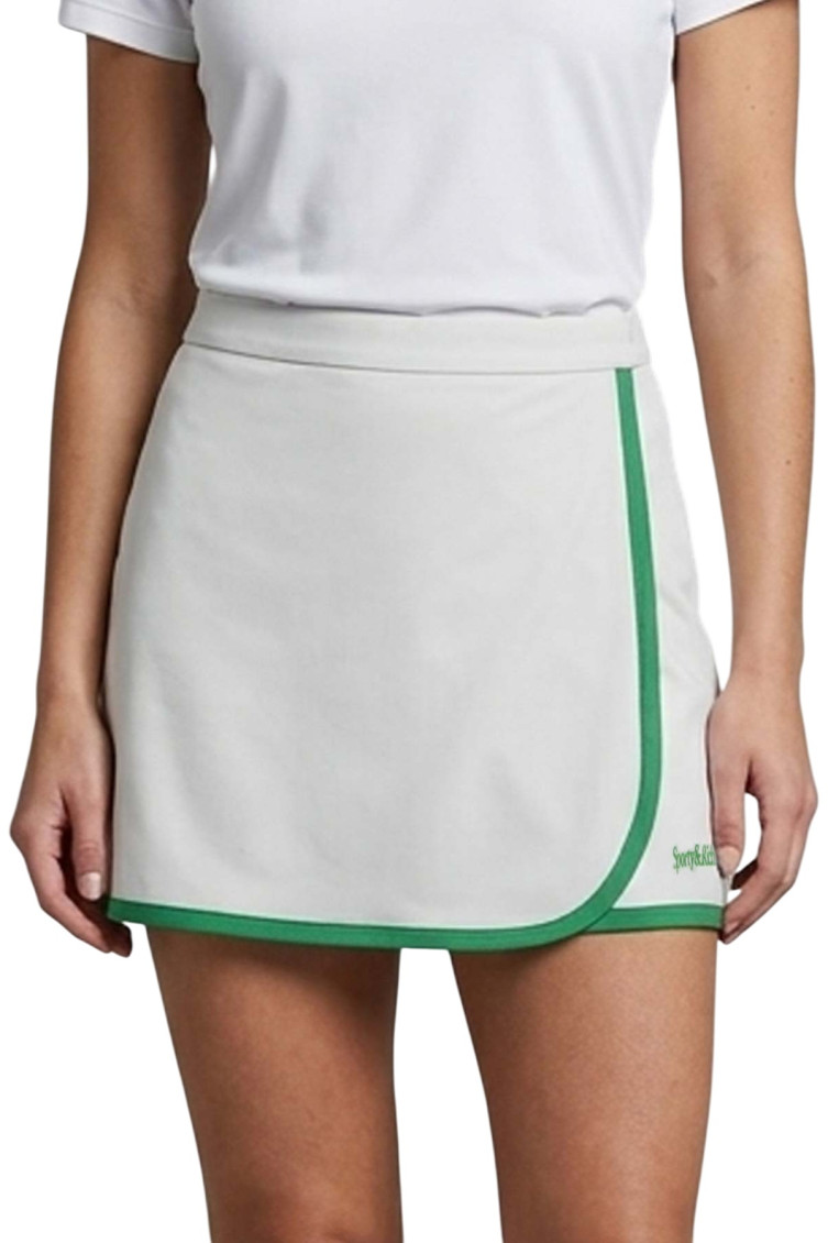 Sporty & Rich - wrap skirt contrast tri