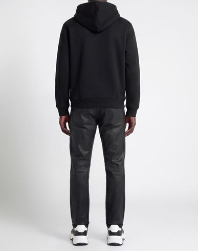 Man Sweatshirt Black Size L Cotton