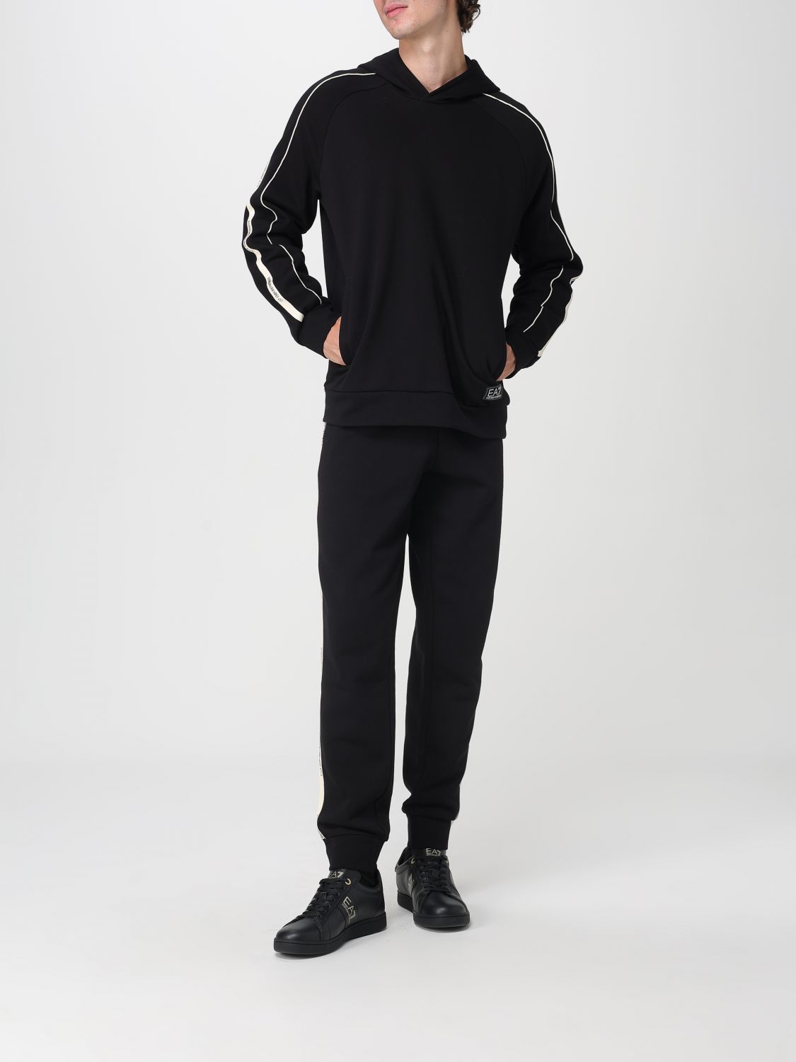 Pants Men color Black