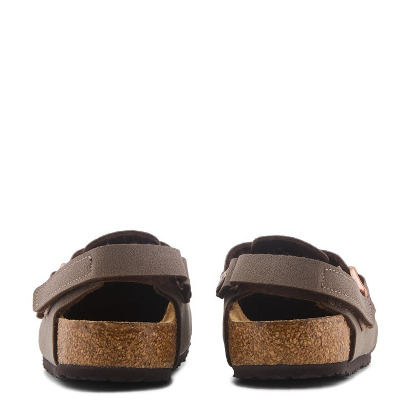 Kids' Tokio Footbed Clog Toddler/Youth Sandals (Mocha)