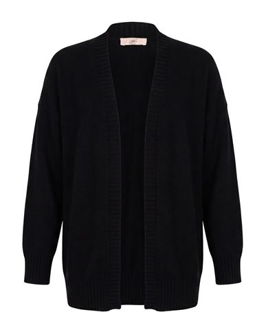 Woman Cardigan Black Size 8 Polyacrylic, Alpaca wool, Polyamide, Polyester